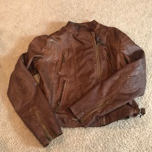 Brown Leather Jacket